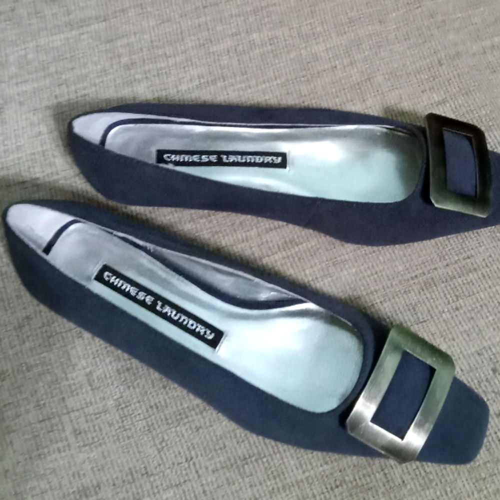 Blue suede shoes nwot